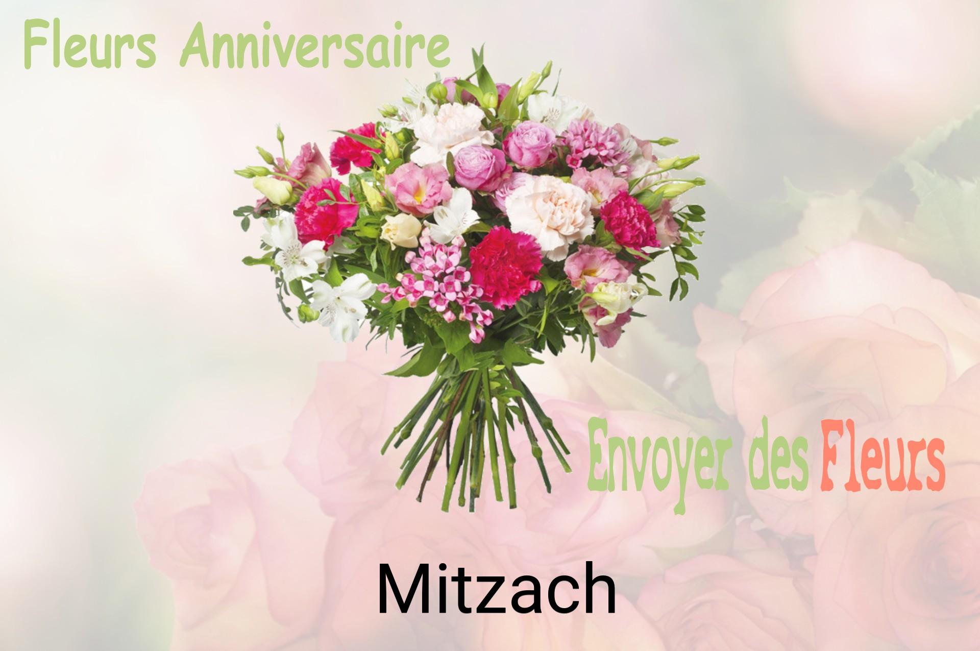 Bouquet de fleurs d’anniversaire livré à Mitzach